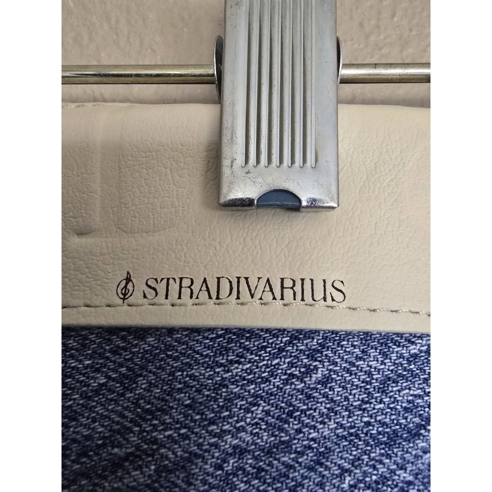 Stradivarius Slim Fit High Waist Straight Jeans 4 Medium Wash 90s Capsule - Picture 5 of 11